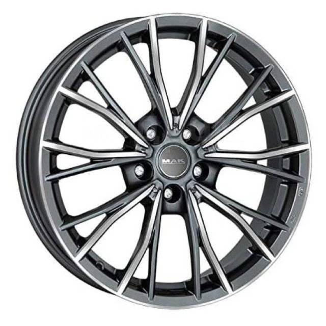 Диск колесный MAK Mark 18X7.5J 5X120 ET45 DIA72.6 Gun Met-Mirror Face