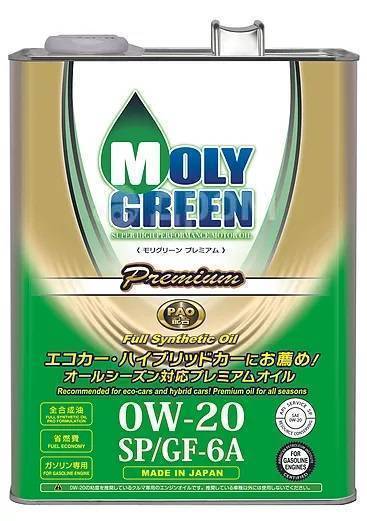 Масло моторное MOLY Green Premium SP/GF-6A 0W-20 1л В Розлив, 1,00 л. в ...