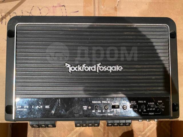 Усилитель Rockford Fosgate Prime R600-4D 600 ватт 4-х канальный, 4 ...