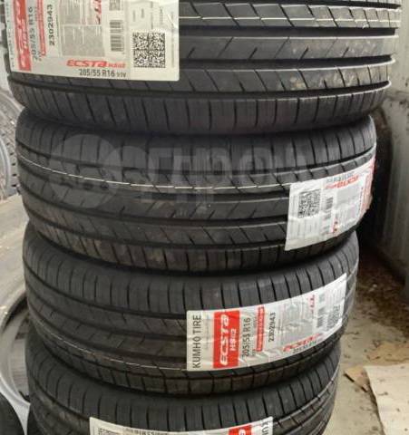 Kumho Ecsta HS52, 205/55 R16, 16, 1 шт, в наличии, 205 мм, 55 %,  радиальный, летние. Цена: 23 680₽ в Новосибирске