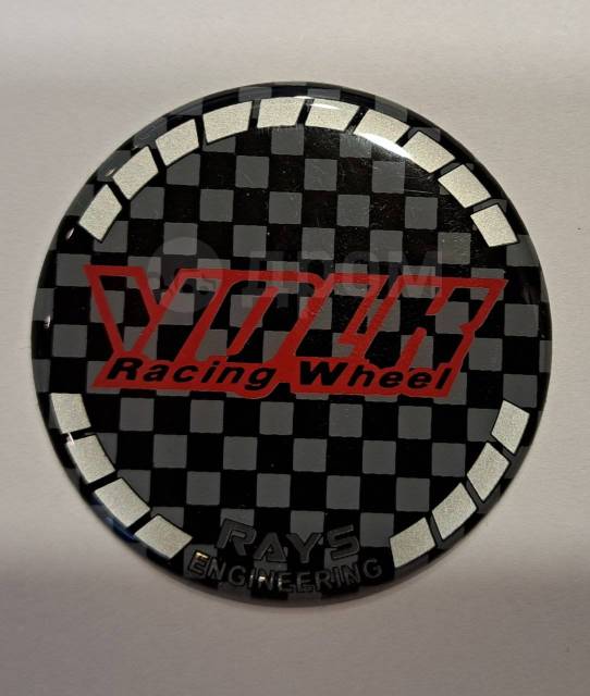 Стикеры-наклейки RAYS VOLK Racing на колпачки литых дисков 2 вида!45мм ...