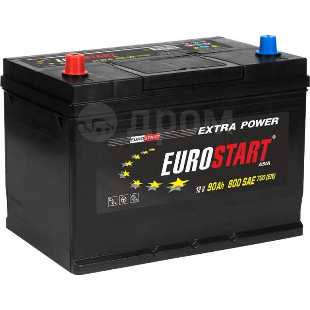 Автомобильный аккумулятор Eurostart ASIA 90D31L