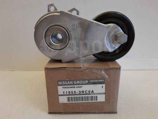 ролик-натяжитель ручейкового ремня nissan 11955-3ja0a. 0 ремня грм. натяжитель ремня ниссан кашкай j10. натяжитель ниссан икстрейл т300. натяжитель ремня кашкай.