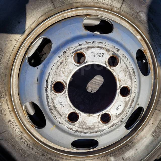М-01; 9R19,5 LT 14PR; Bridgestone W970, 19.5", 1 шт, радиальный, 9", 36 ...