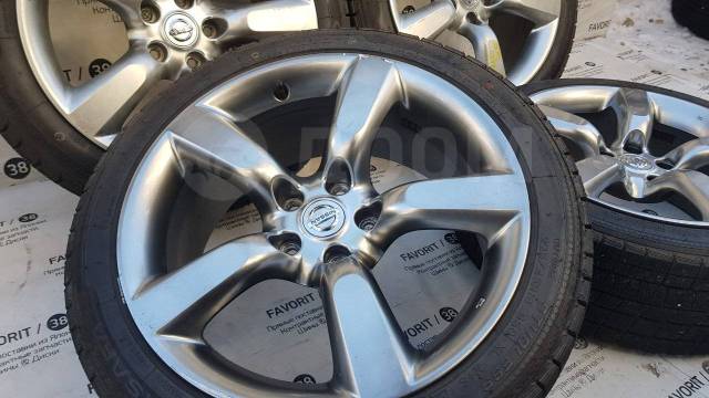 Оригинальные разно широкие литые диски Nissan 350Z, 18", 1 шт, 5x114.3 ...