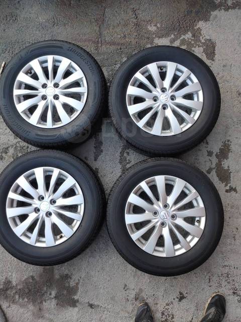 Диски R16 4 100 Suzuki, 16", 1 шт, 4x100, литой, 54,1 мм. 4 шт, б/у, в ...