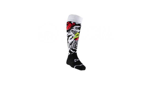  Leatt Moto Socks (Zebra, 2023),  L/XL 