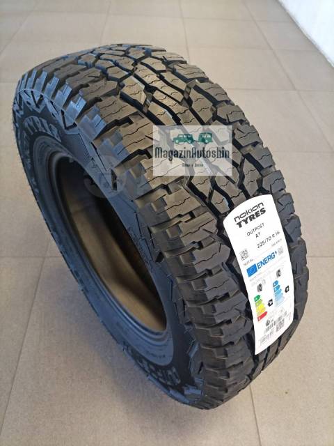 Nokian Outpost AT, 225/70R16 107T XL, 16", 1 шт, 225 мм, 70 % ...