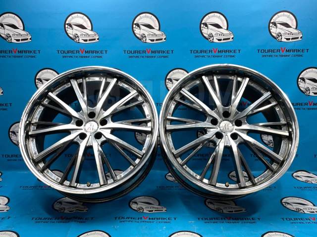 Диски пара R22 Anhello, 22", 1 шт, 5x114.3, литой, 2 шт, б/у, в наличии ...