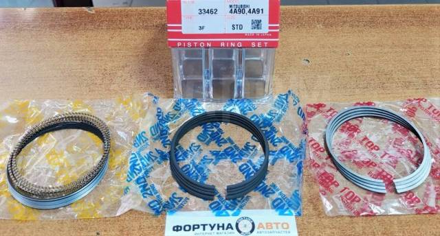 Купить Кольца поршневые TPR 33462 STD MMC 4A91, 4A90, 3A91 Lancer, COLT ...