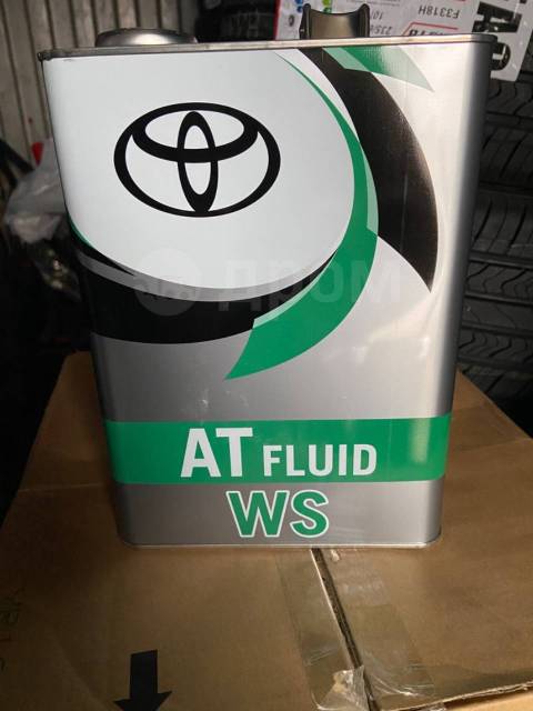 Масло трансмиссионное Toyota ATF WS 08886-02305 4л, синтетическое, 4,00 ...
