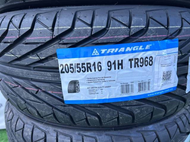 Triangle TR968, 205/55 R16 91H, 16", 12 шт, в наличии, 205 мм, 55 % ...