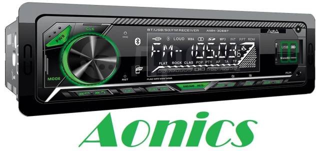 Автомагнитола Aura AMH-306BT, 1 DIN — 178x50 мм, новый, под заказ. Цена ...