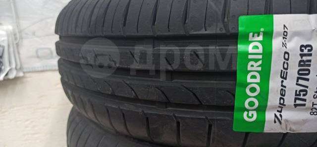 Goodride ZuperEco Z-107, 175/70 R13 82T TL, 13", 2 шт, в наличии, 175 ...