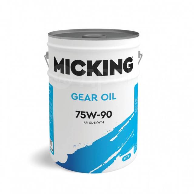 Масло трансмиссионное Micking Gear Oil 75W-90 GL-5/MT-1 20л, 20,00 л ...