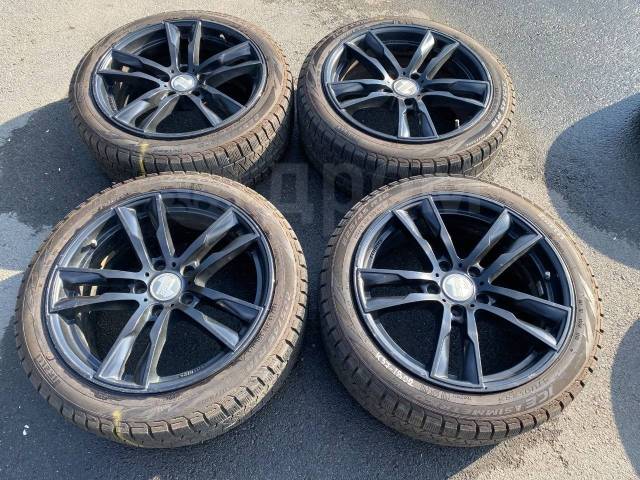 225/45 R18 Pirelli Ice Assimetrico литые диски 5х120 (K38-1802), 18", 1 ...