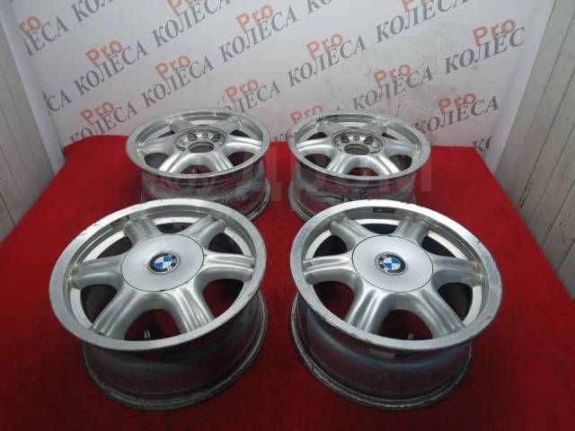 Литые диски BMW R15 5/120, 15", 1 шт, 5x120, литой, 72,6 мм. 4 шт, б/у ...