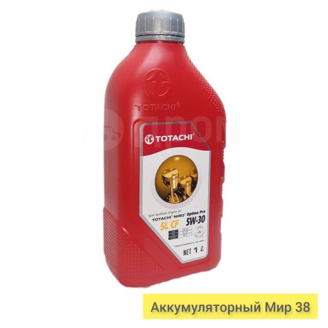 Моторное масло Totachi NIRO Optima PRO Semi-Synthetic 5W-30 SL/CF 1л ...