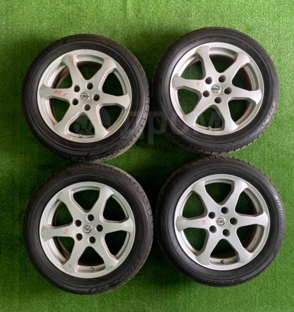 Комплект дисков R17 Nissan, 17", 1 шт, 5x114.3, литой, 66,1 мм. 4 шт, б ...