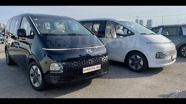 Микроавтобус хендай стария фото Купить Hyundai Staria 2021- Лобовое стекло (камера/ датчики) Оригинал во Владиво