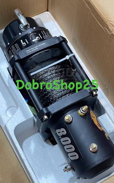 Купить Лебедка WB (PRO TOP) 8000 LBS. 12V Кевл. трос во Владивостоке по ...