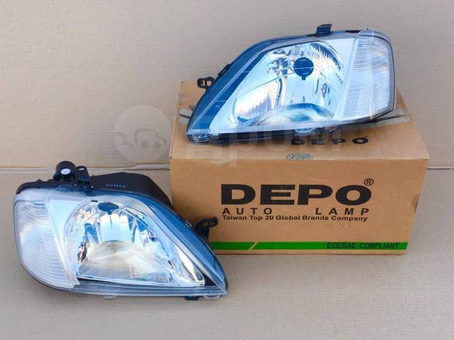 Купить Фара DEPO для Renault Logan 05-10г в Кемерово по цене: 3 400 ...