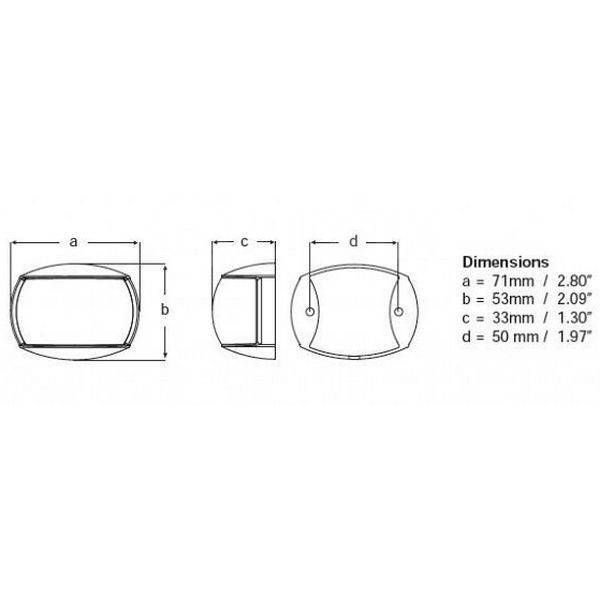    Hella Marine NaviLED 2 NM BSH 2LT 980 520-511  8 - 28      12  