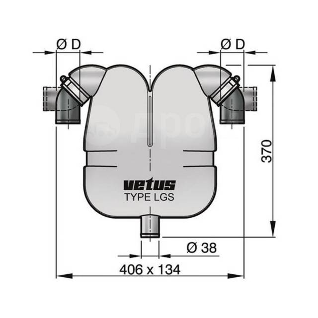    Vetus LGS4038 7 406134370 360   ?40   ?38 