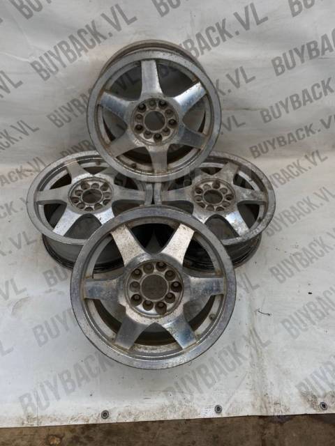 Диски Via R15, 15", 1 шт, 5x100, 5x114.3, литой, 72,0 мм. 4 шт, б/у, в ...