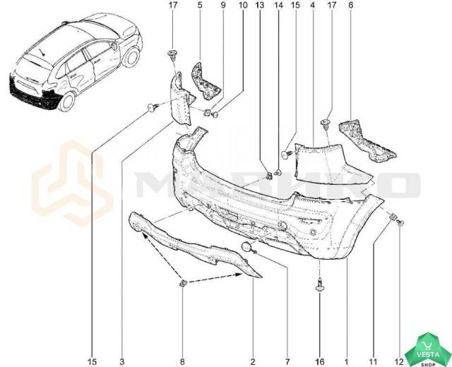 Как снять бампер xray передний
