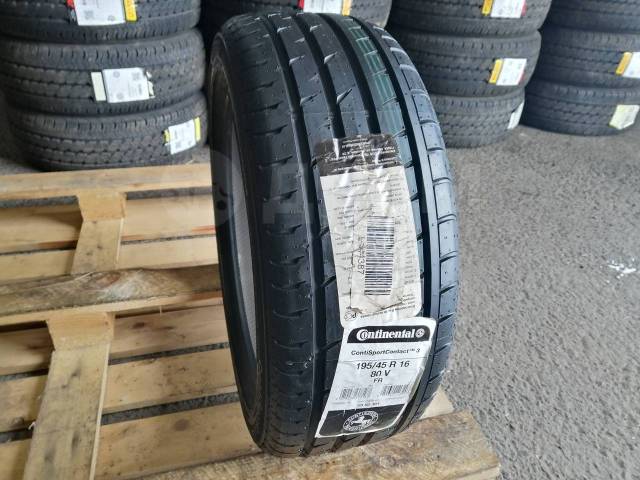 Continental ContiSportContact 3, 195/45 R16