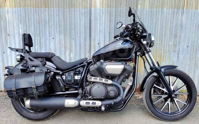 Знакомство с мотоциклом марки Yamaha XVS 950 V-Star Bolt Caf 2014