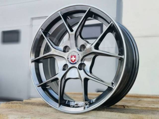 Новые диски HRE P101 5318 Hyper Black, 14", 1 шт, 4x100, литой, 73,1 мм ...