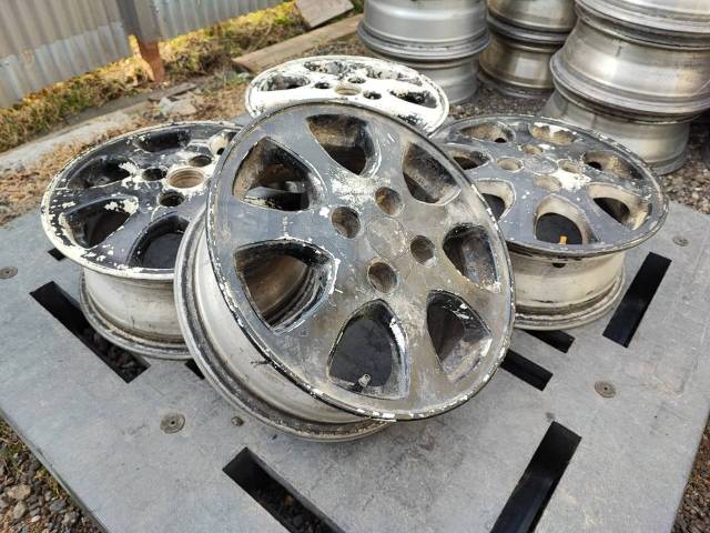 Диски R14-4X100 +45/5.5JJ Toyota, 14", 1 шт, литой, 4 шт, б/у, в ...