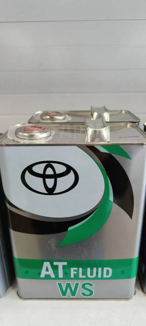 Масло трансмиссионное Toyota ATF WS, 4 л Оригинал 08886-02305 ...