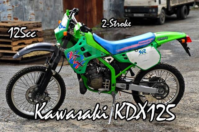 Kawasaki KDX 125SR. 125. ., , ,   