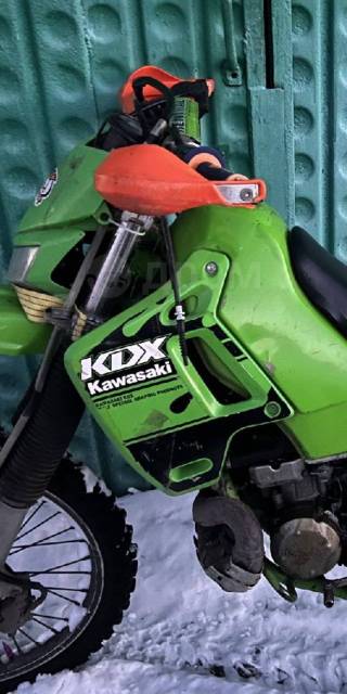 Kawasaki KDX 250, 1997, 250 куб. см. 2х тактный, с пробегом, неисправен ...