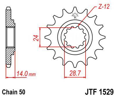   () JTF1529  ,  (17) JT 