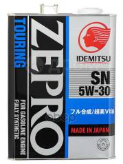  Idemitsu Zepro Touring 5W-30 Sn 4 (1845-004) 4251-004 Idemitsu 