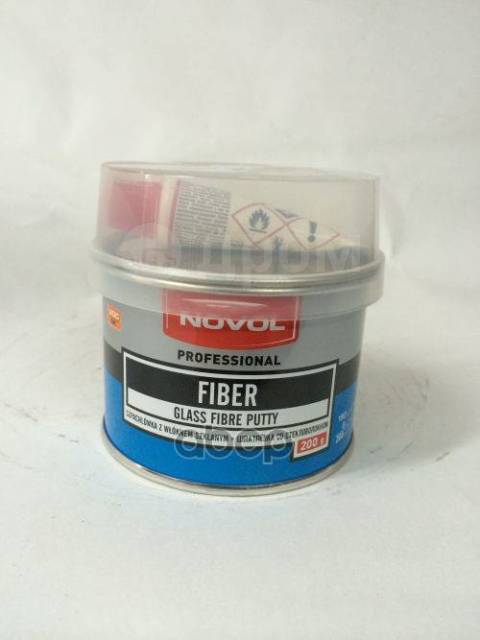 Шпатлевка Novol Fiber (200 Г) (Со Стекловолокном) Novol арт. 1220, в ...