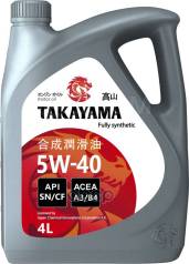   Takayama Motor Oil 5W-40 4 605521 Takayama 