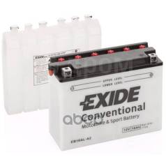   Exide Conventional [12V 16Ah 175A B0] 205X70x162mm;  Etn 0 [-/+] Exide . EB16AL-A2 