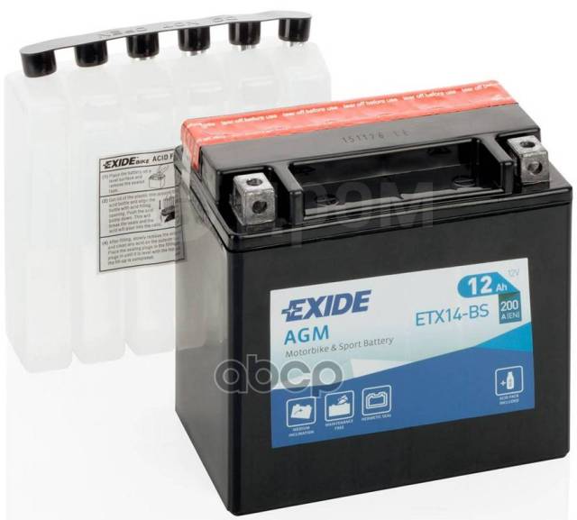   EXIDE . ETX14-BS 