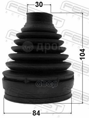 Купить Пыльник Шрус Внутренний Комплект Pvc 84X104x30 Febest арт ...