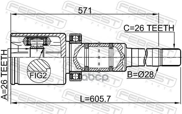 Pr2711com. 2711s80awdtrh. 2711-S80atlh. 2711-S40iilh. Asvaftil-duc шрус внутренний передний левый.