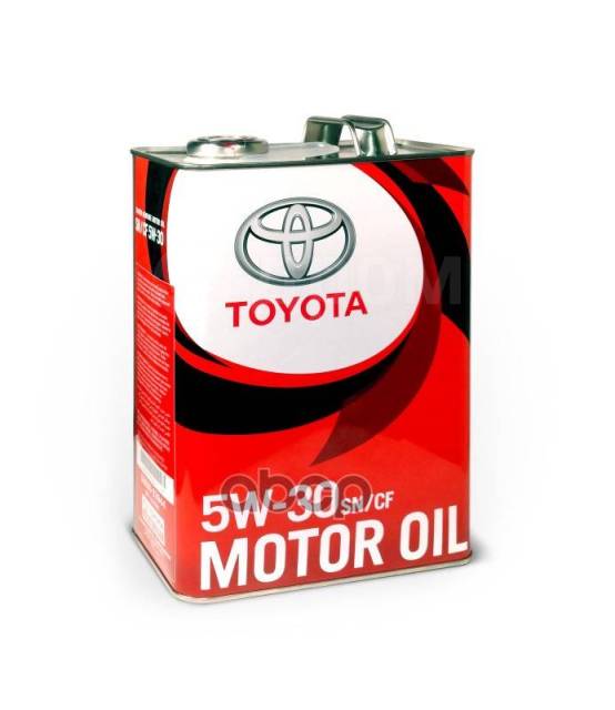 Масло Моторное Синтетическое Toyota Motor Oil Sncf 5W-30, 4Л 08880 ...