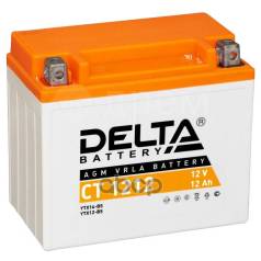 Delta Battery  Agm 12 /  L+ 150X86x131 Cca180 " Delta battery . CT1212 " Delta battery 