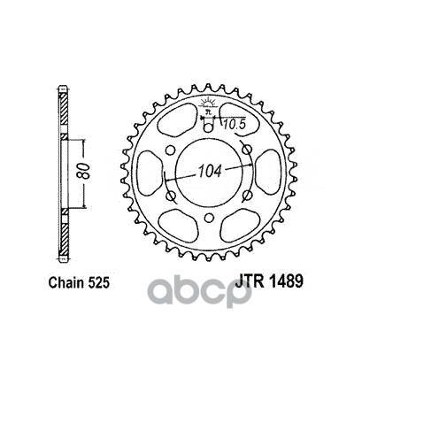   Jt Jtr1489.39 JT Sprockets JTR148939 