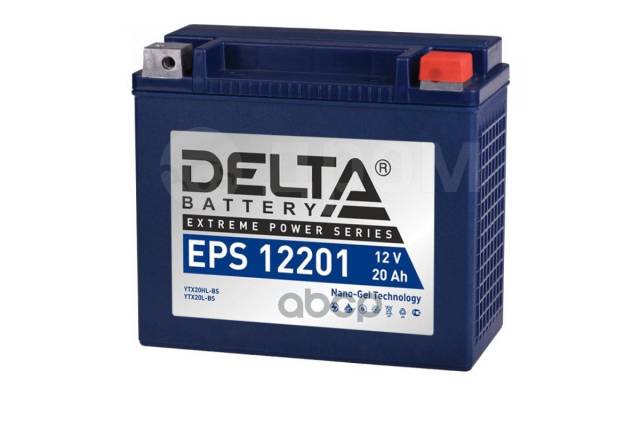  Delta Battery Agm 18 /  R+ 176X87x154  En 260  DELTA battery . EPS 12201 