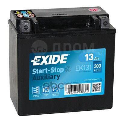  Start&Stop Auxiliary 12V 12Ah 200A 150X90x145  Etn1  M04  B0 EXIDE . EK131 